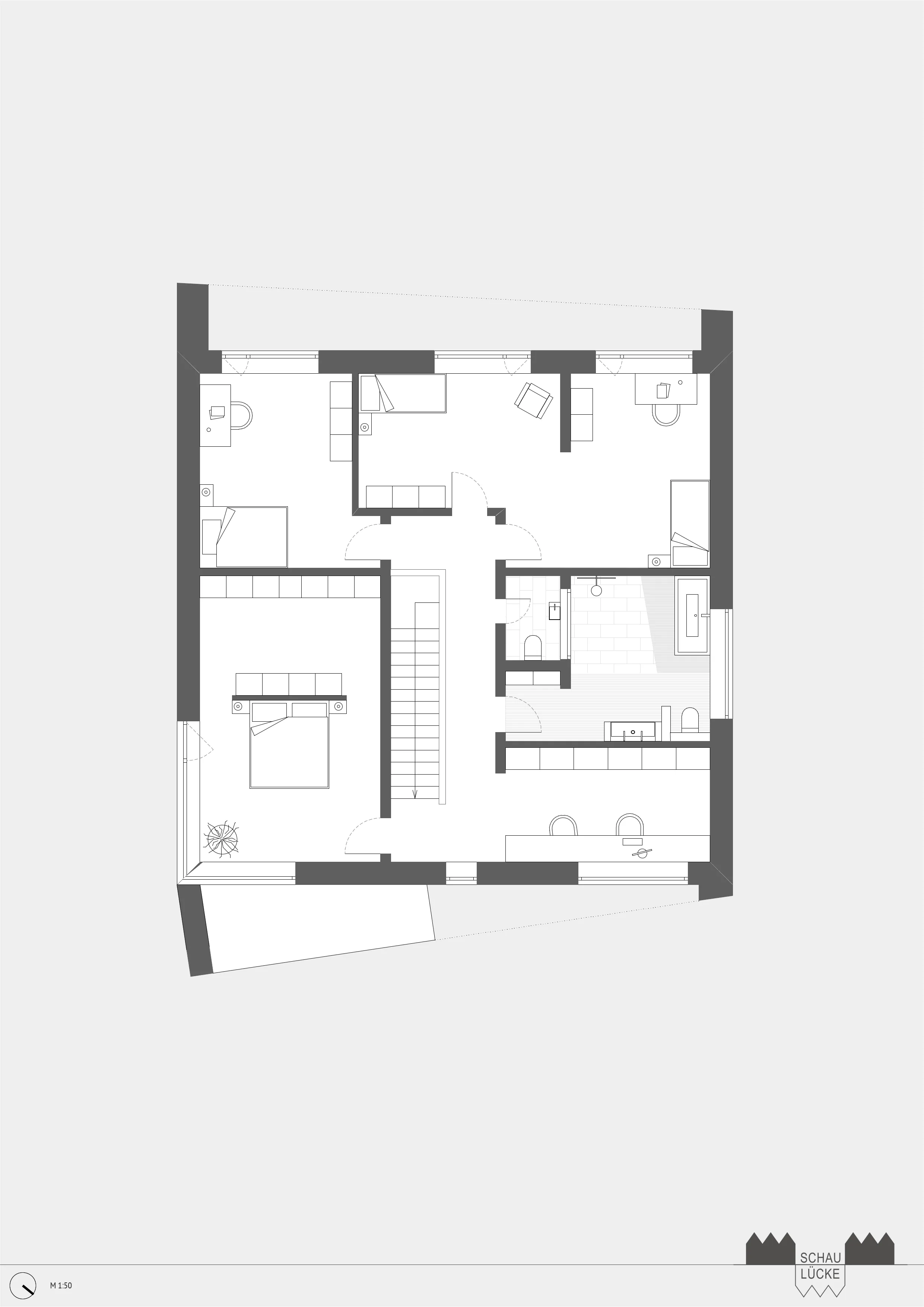 Grundriss Obergeschoss